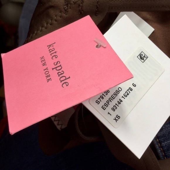 kate Spade Scalloped Edge Triangle Bikini Top NWT - Picture 7 of 8